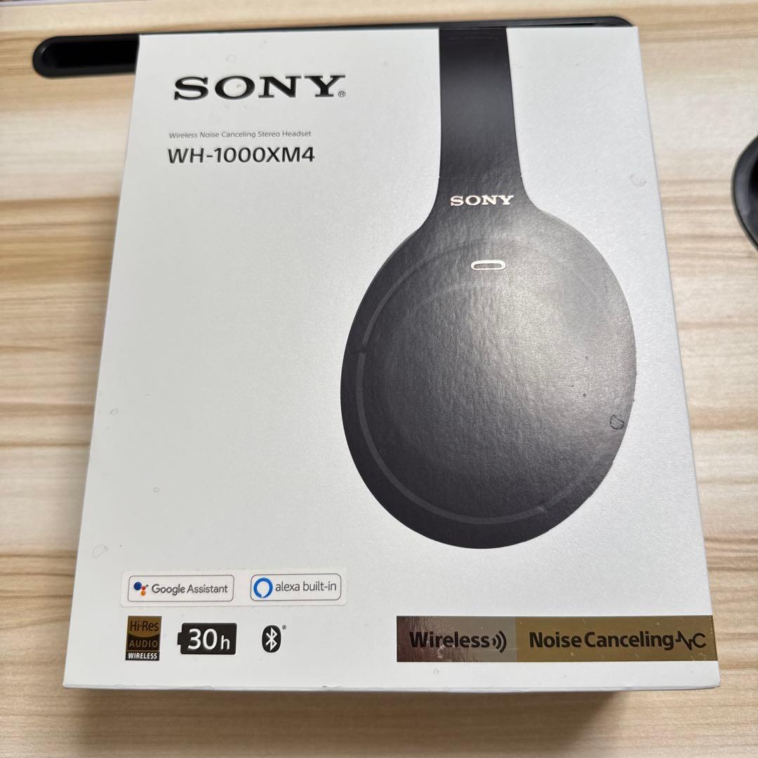 (良品中古) SONY WH-1000XM4 ワイヤレスNCヘッドホン ブラック