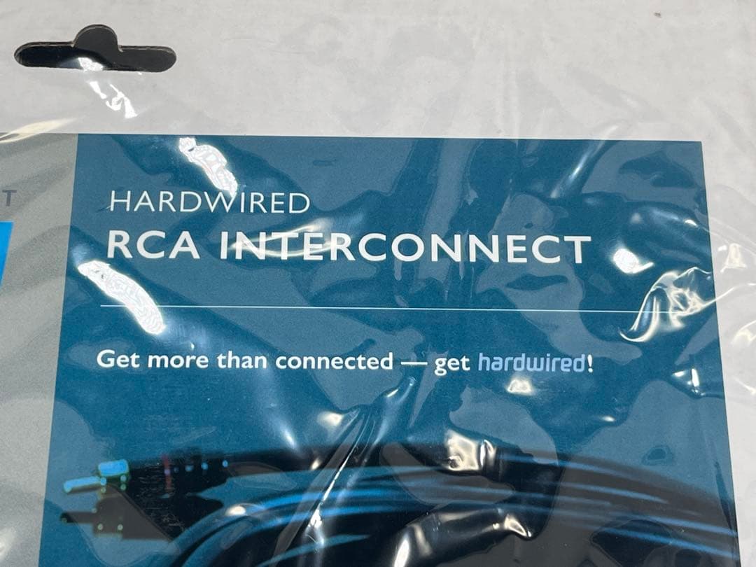 新品 TRANSPARENT RCAケーブル 9.0m HW-RCA30