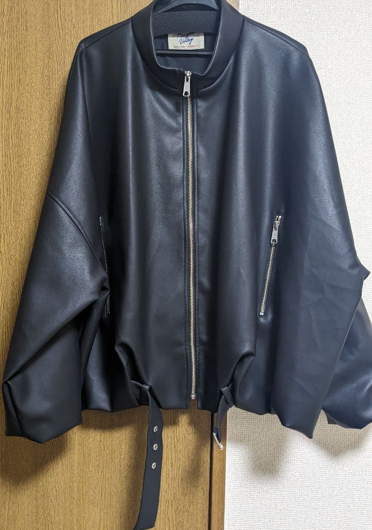 マルゴービンテージ　エコレザージャケット