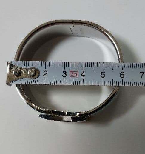 たきや　美品　HERMES 　エルメス　バングル 水色