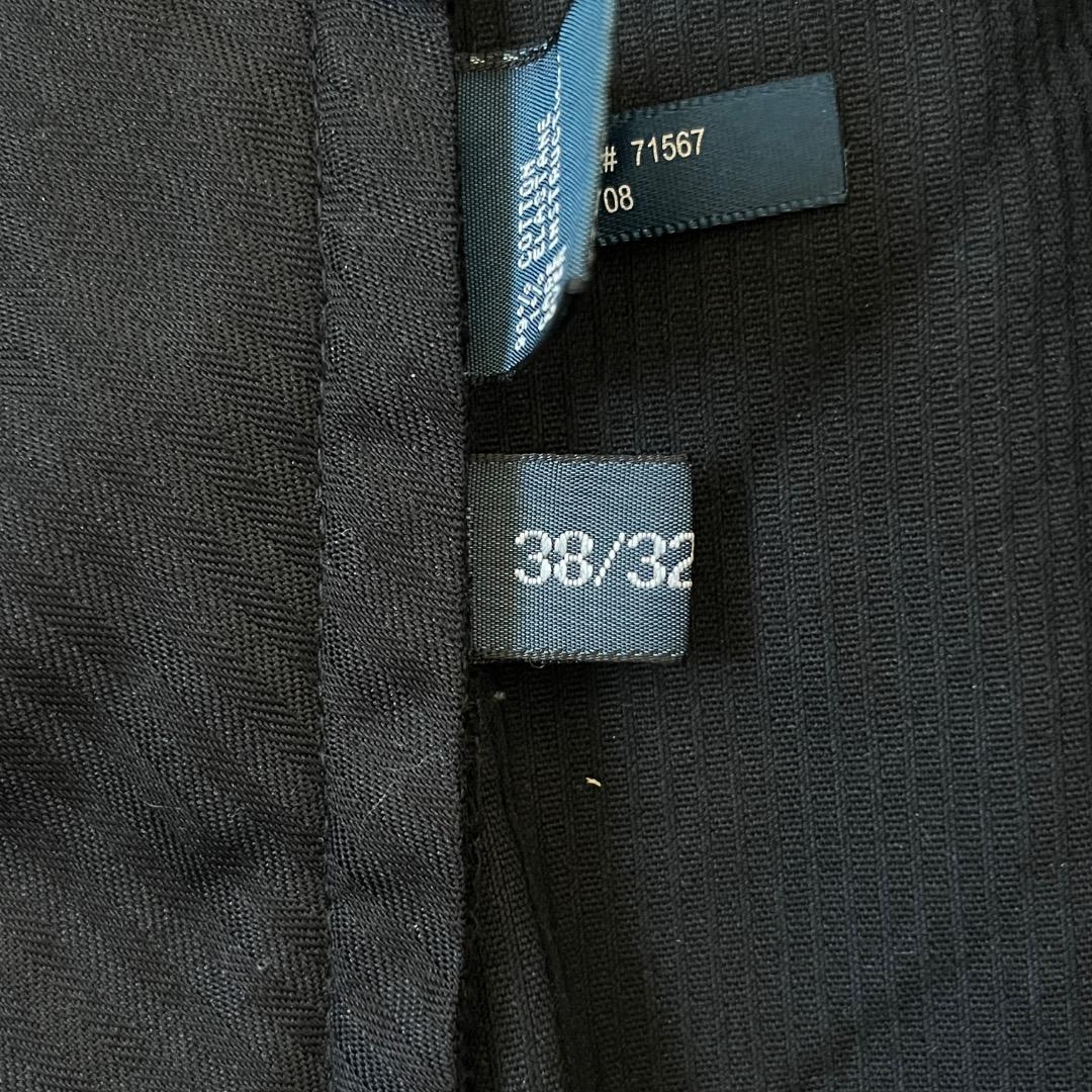 ポロバイ ラルフローレン W38 ポロチノ コーデュロイ 古着 黒 17812