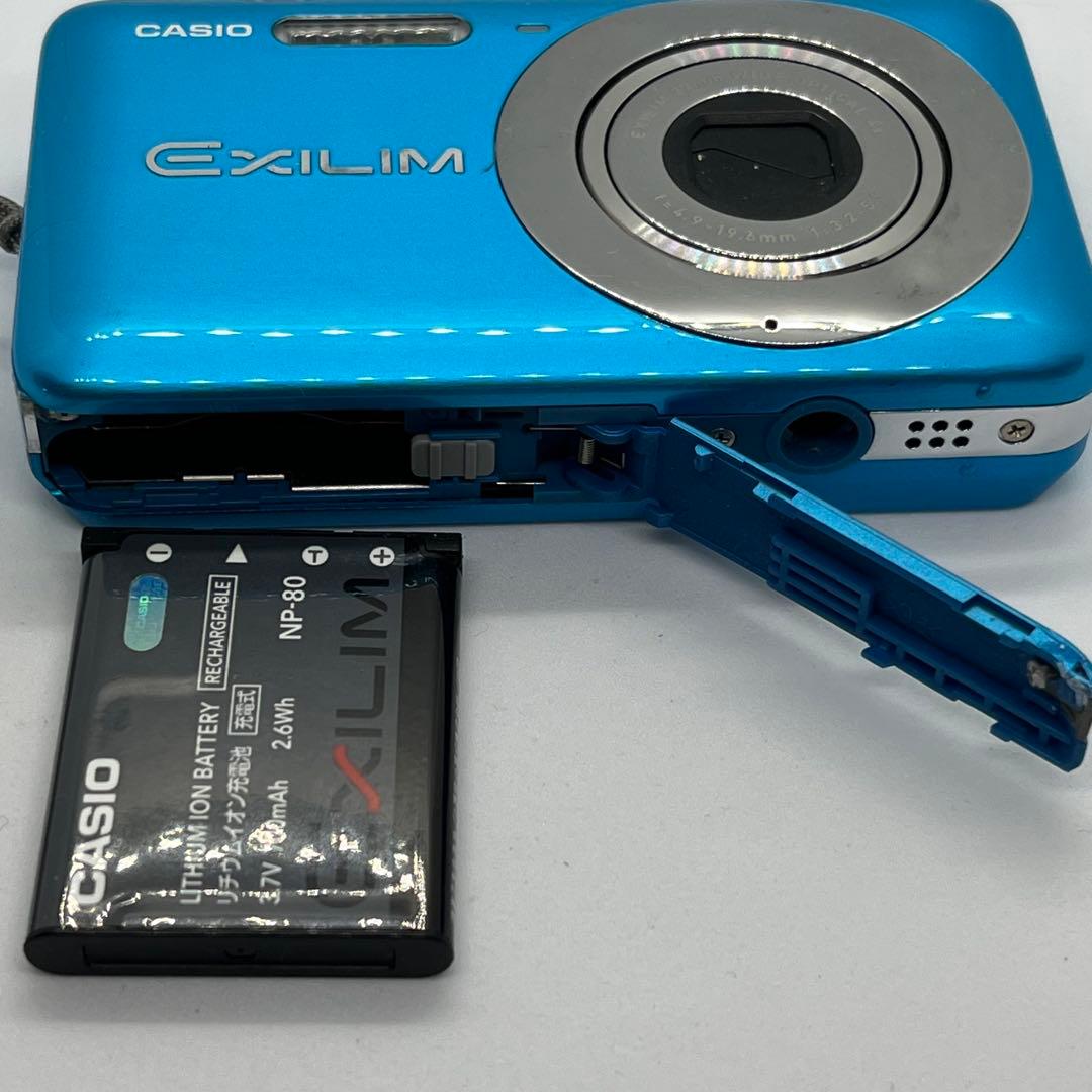 CASIO EXILIM EX-Z800 ブルー デジカメ コンデジ