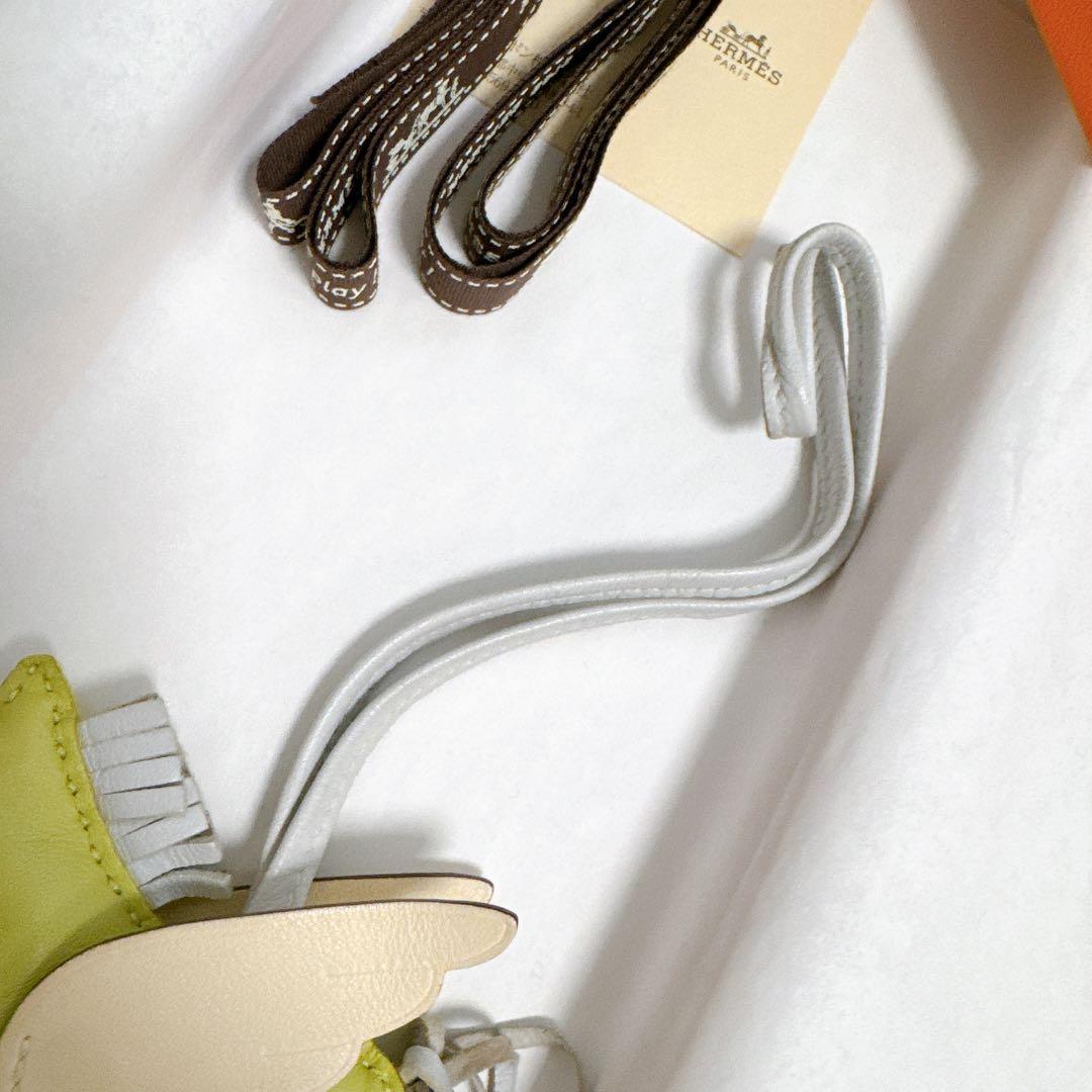 エルメス ペガサス チャーム PM グリーン