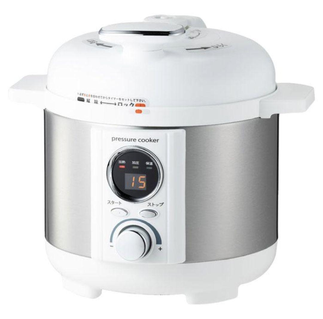 LIVCETRA 電気圧力鍋 LPC-T1201/W　ホワイト　新品・未使用