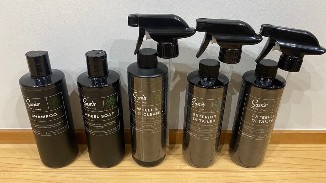 Sam's Detailing（サムズディテイリング）5本セット