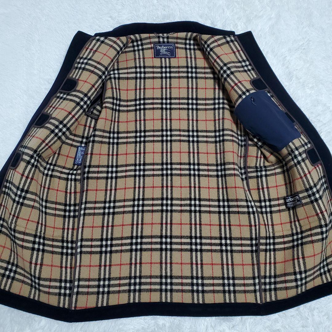 美品✨Burberrys　バーバリー　ダッフルコート　ノバチェック　世の中様