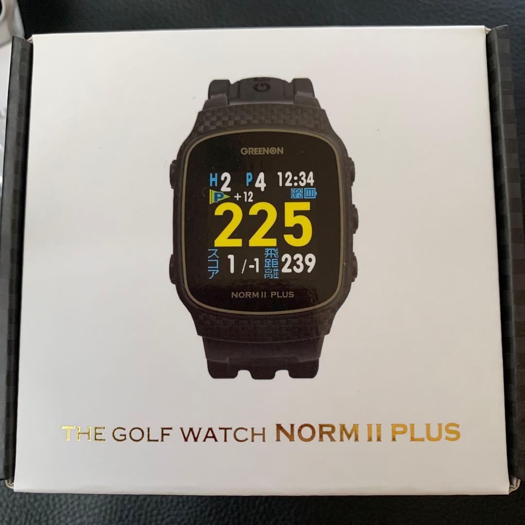 GREENONザ・ゴルフウォッチNORM Ⅱ PLUSホワイト