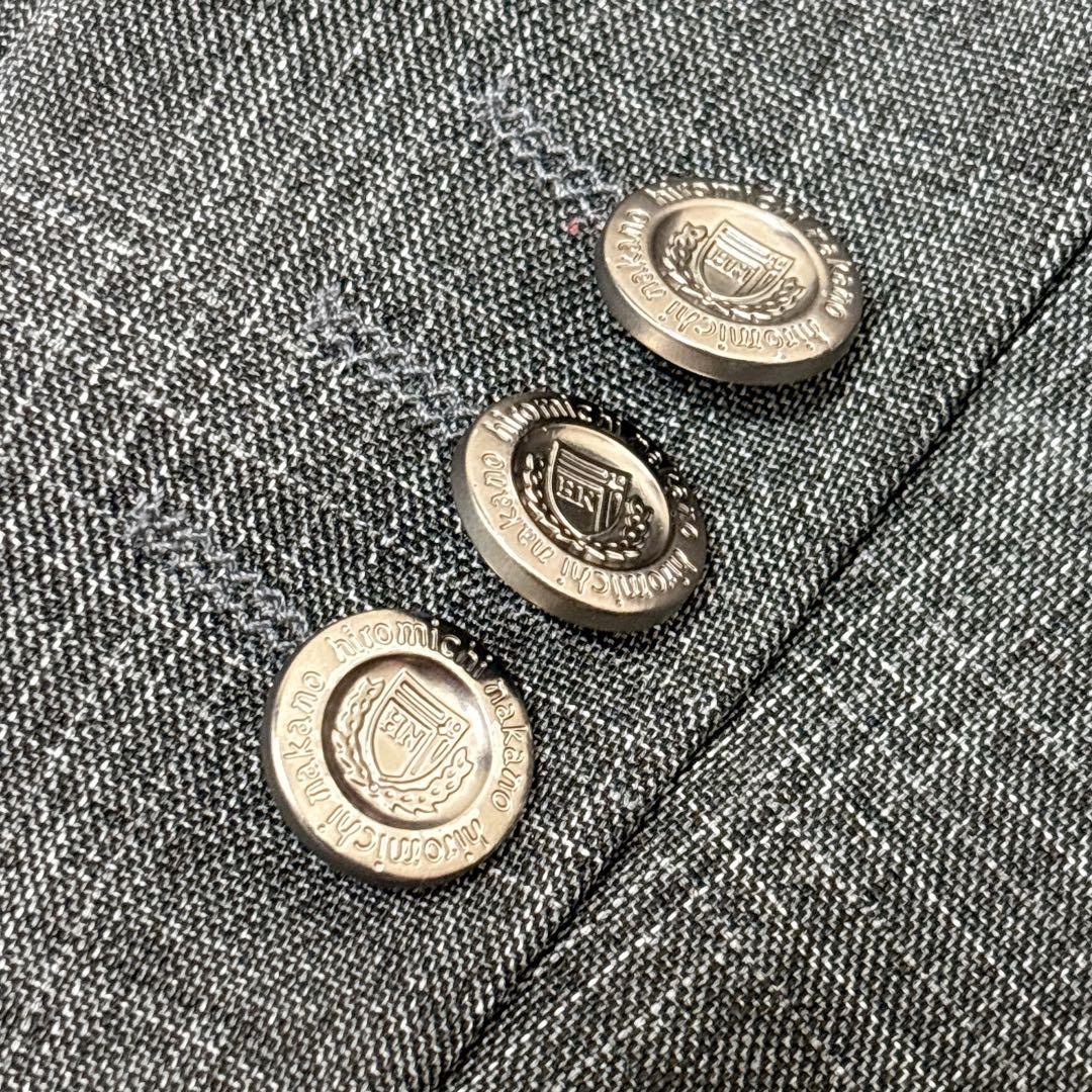 美品 ヒロミチナカノ 165サイズ グレー フォーマルスーツ 子供 セットアップ