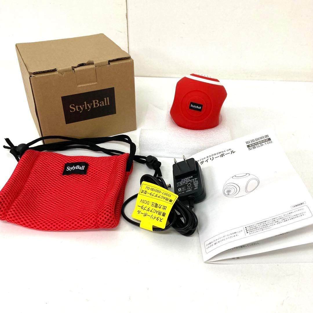 3645-I 東急スポーツ オアシス スタイリーボール SLB-100 レッド