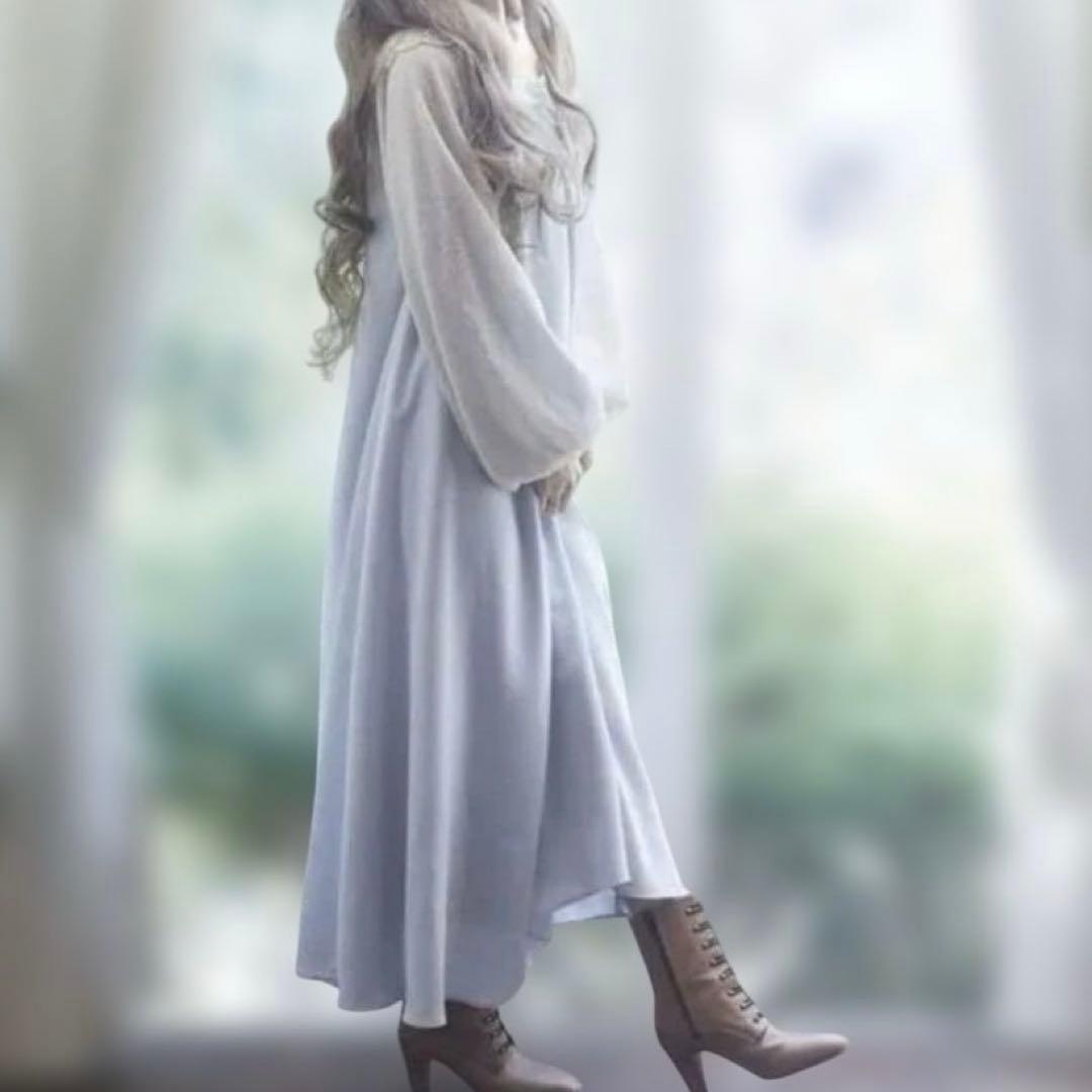 希少　神田沙也加着用　メゾンドフルールプチローブカノンワンピース　Mサイズ