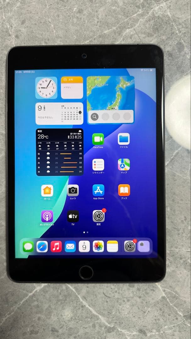 iPad mini 5世代 64GB Wi-Fi＋Cellular グレー