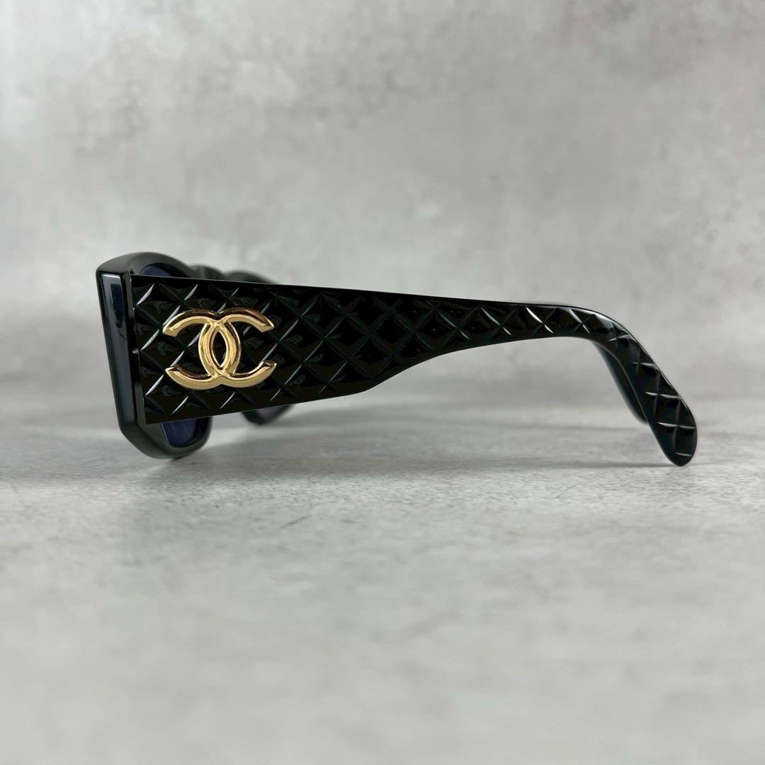 CHANEL シャネル　サングラス　ココマーク　キルティング　ゴールド　238