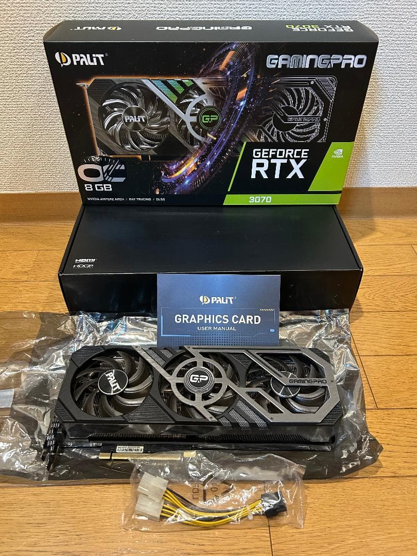 グラフィックボード・グラボ・ビデオカード Palit GeForce RTX 3070 GamingPro OC