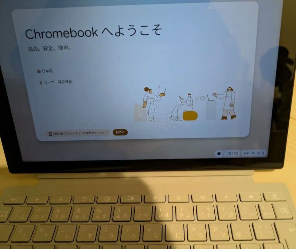 Chromebook本体 ASUS Chromebook CM30 Detachable (CM3001)