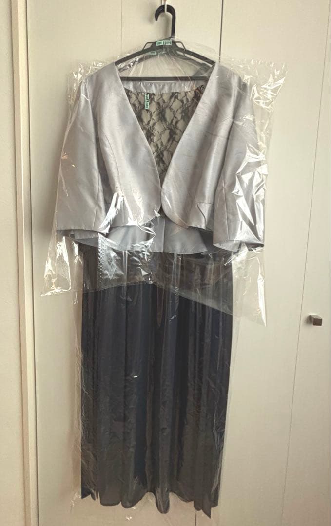 アリノマ レース切替サイドプリーツワンピースドレス&ジャケット パーティードレス