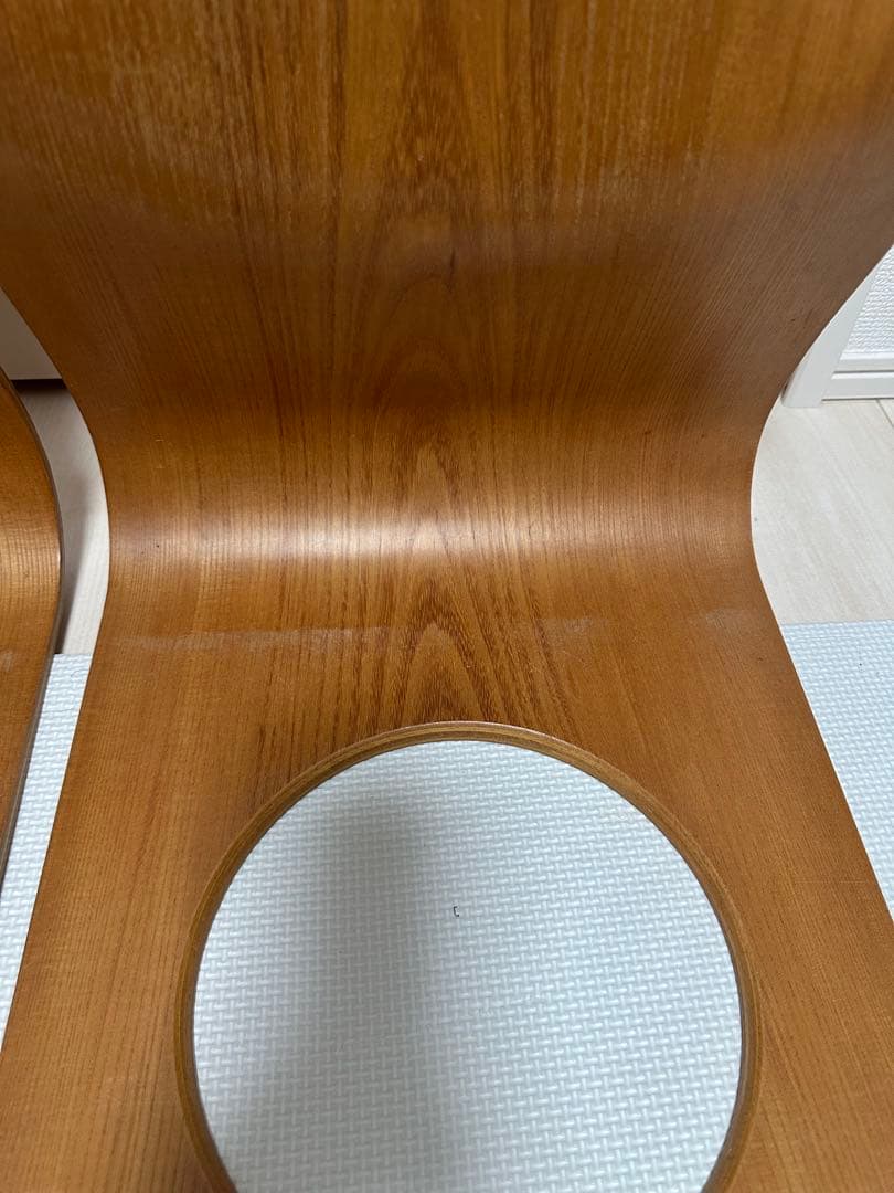 【高級家具】天童木工 座椅子 2脚セット