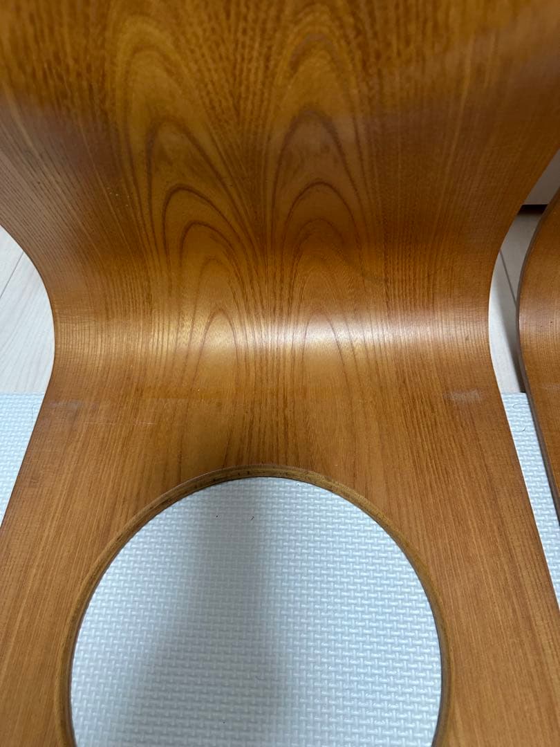 【高級家具】天童木工 座椅子 2脚セット