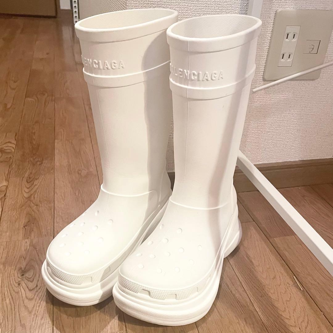 BALENCIAGA クロックス　ホワイト37