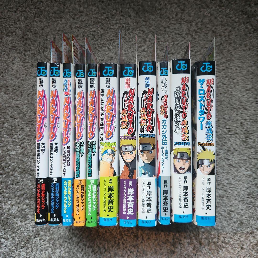【初版版】ナルト アニメコミックス まとめ