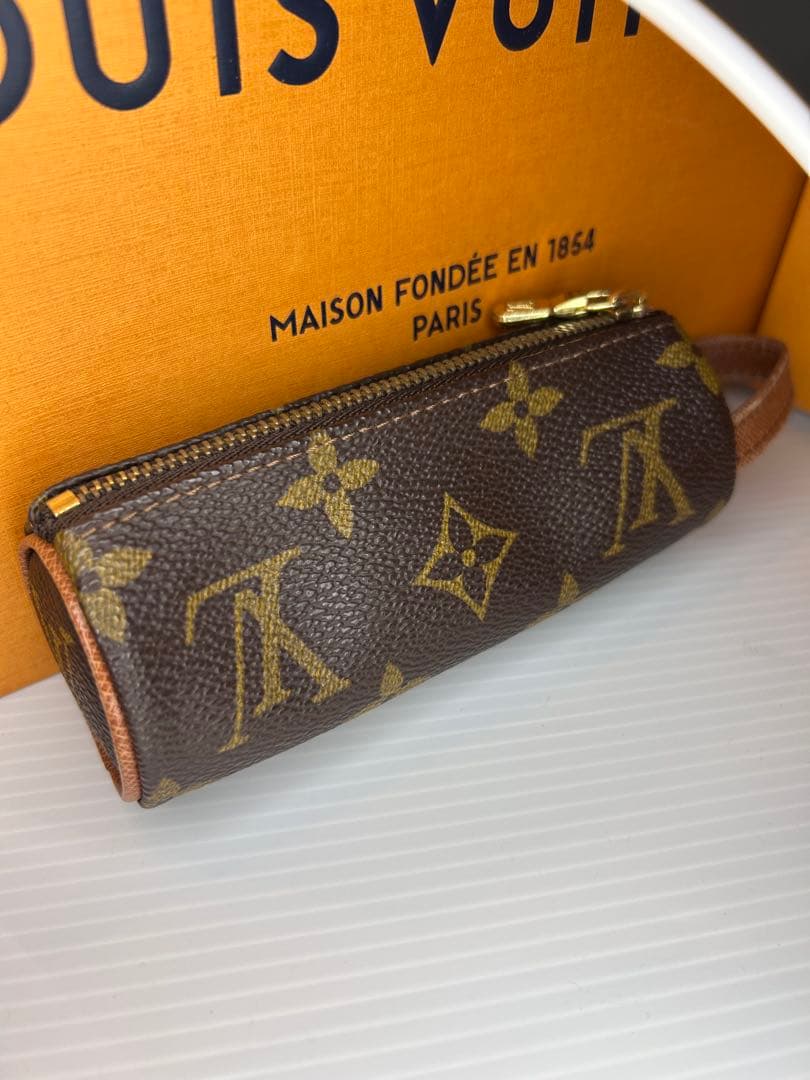 【極美品】ルイヴィトン モノグラム ポーチ ペンケース ゴルフボールケース