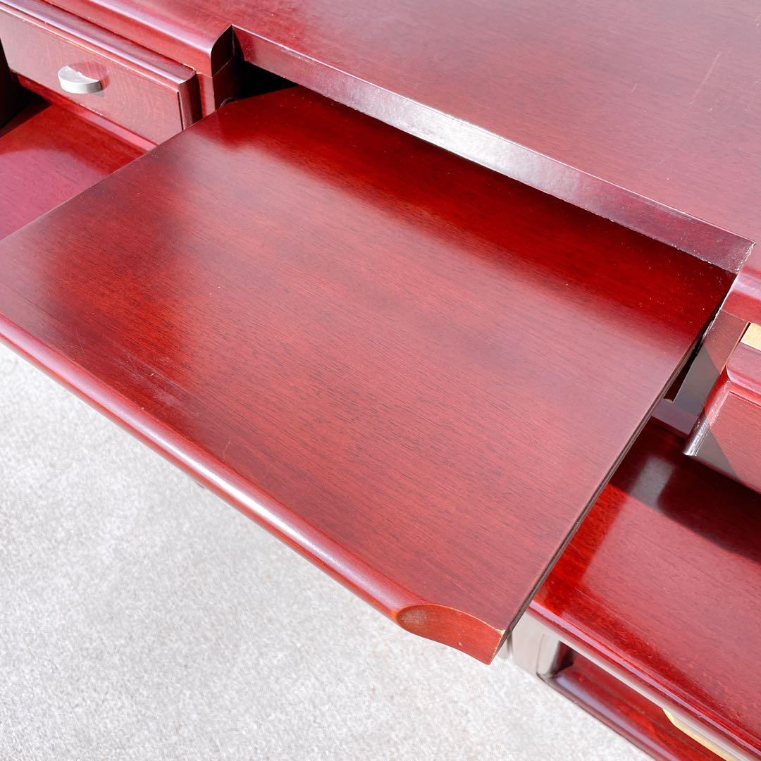 カリモク ライティングビューロー ライティングデスク 学習机 書斎机 レトロ