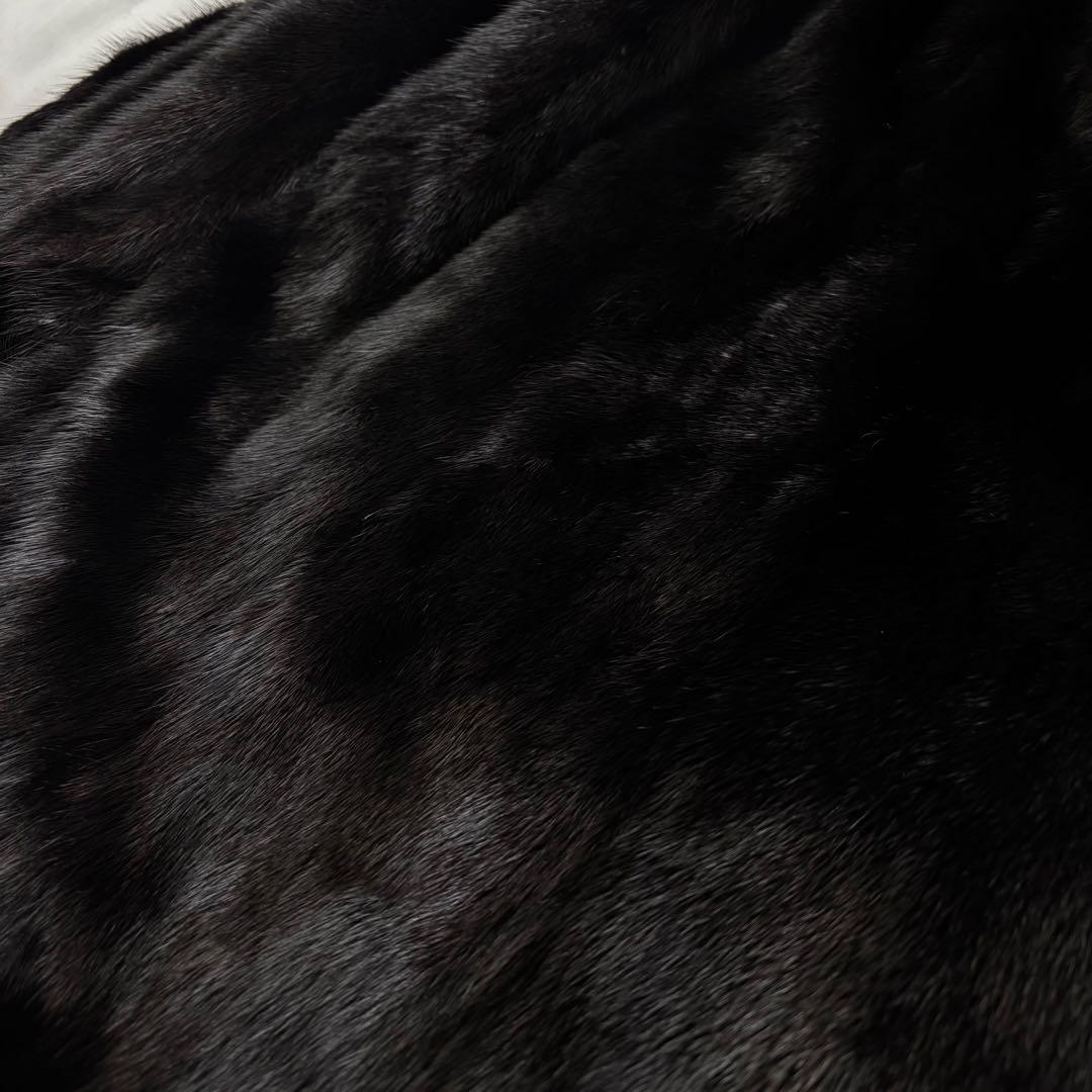 SAGA MINK  最高級ミンク ミドル丈 ファーコート 金サガ