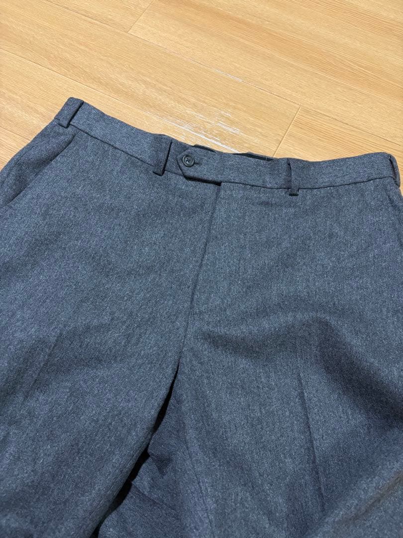 未使用に近い　ブルックスブラザーズ　フランネルウール　カシミヤ混　w36 XL