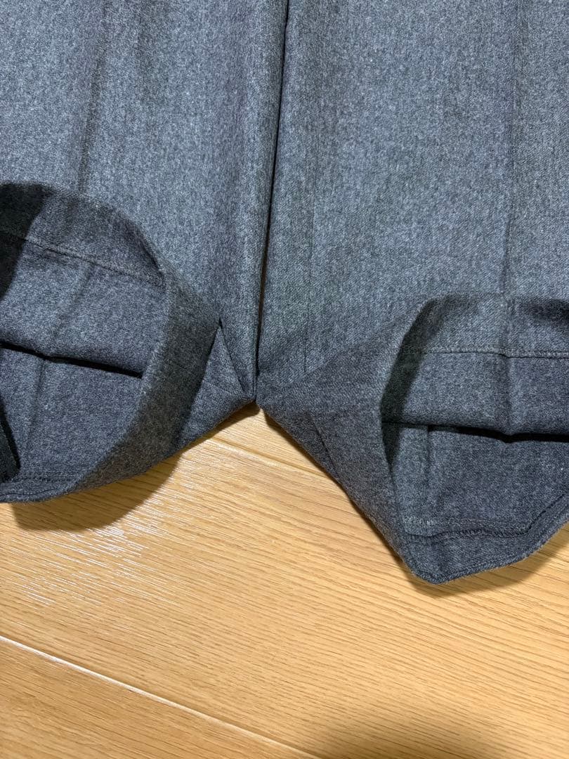 未使用に近い　ブルックスブラザーズ　フランネルウール　カシミヤ混　w36 XL