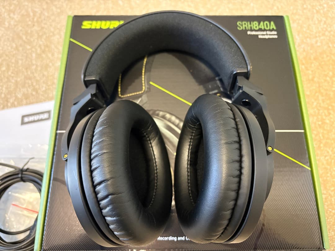 SHURE シュア SRH840A 【SRH840A-A】ヘッドホン 有線