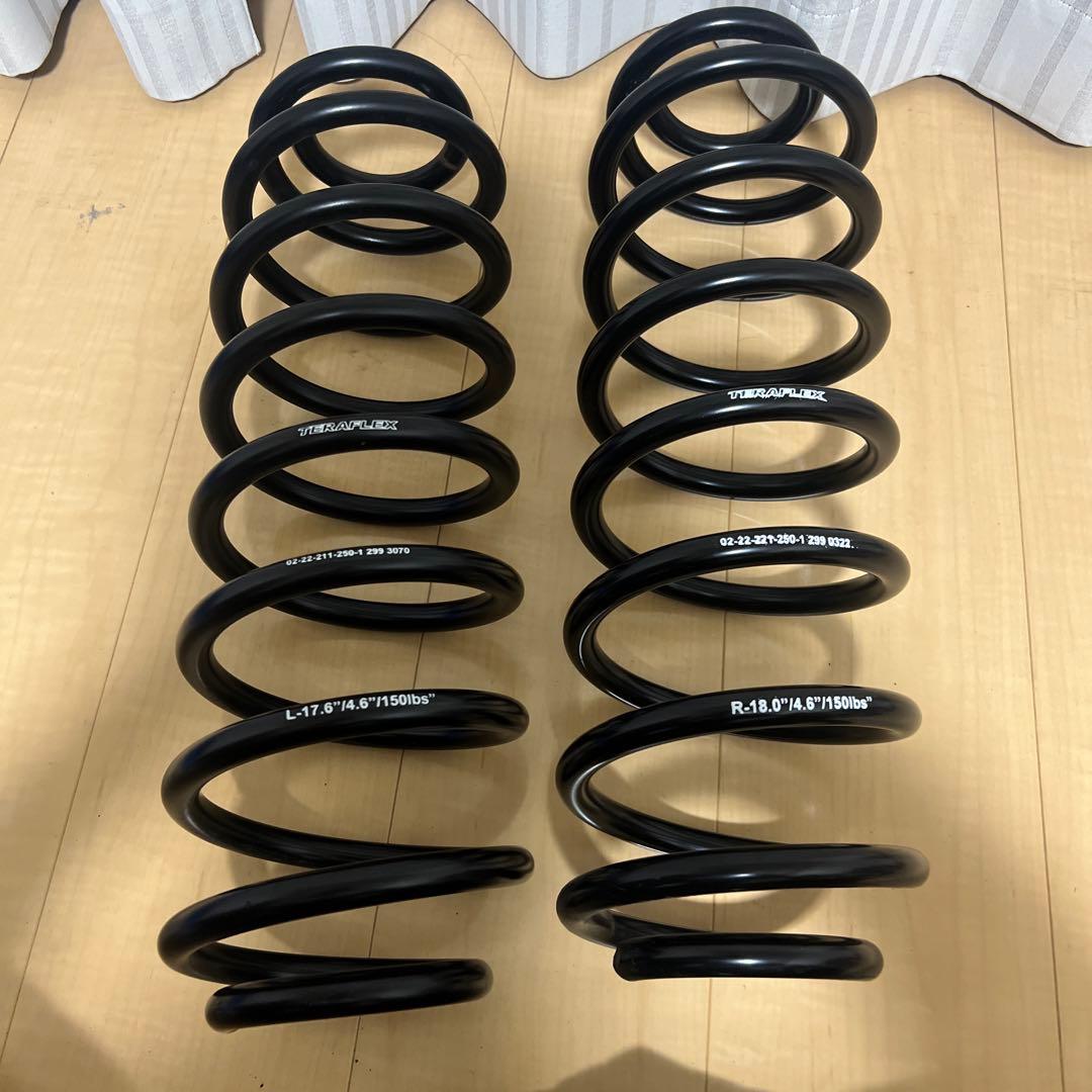ラングラーJL TERAFLEX 2.5インチアップ リアコイルスプリング