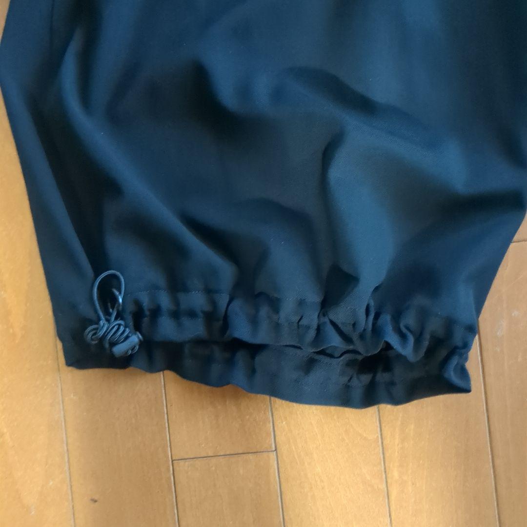 ヨウジヤマモトネイビー サルエルパンツ ウエストゴム