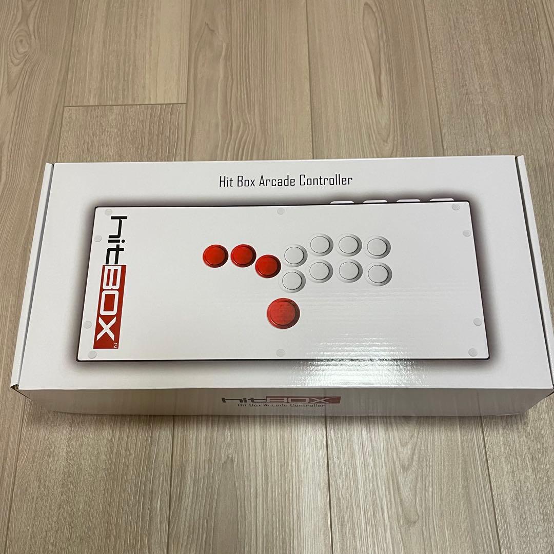 【基盤交換・ボタン増設済み】HITBOX社製レバーレスアーケードコントローラー
