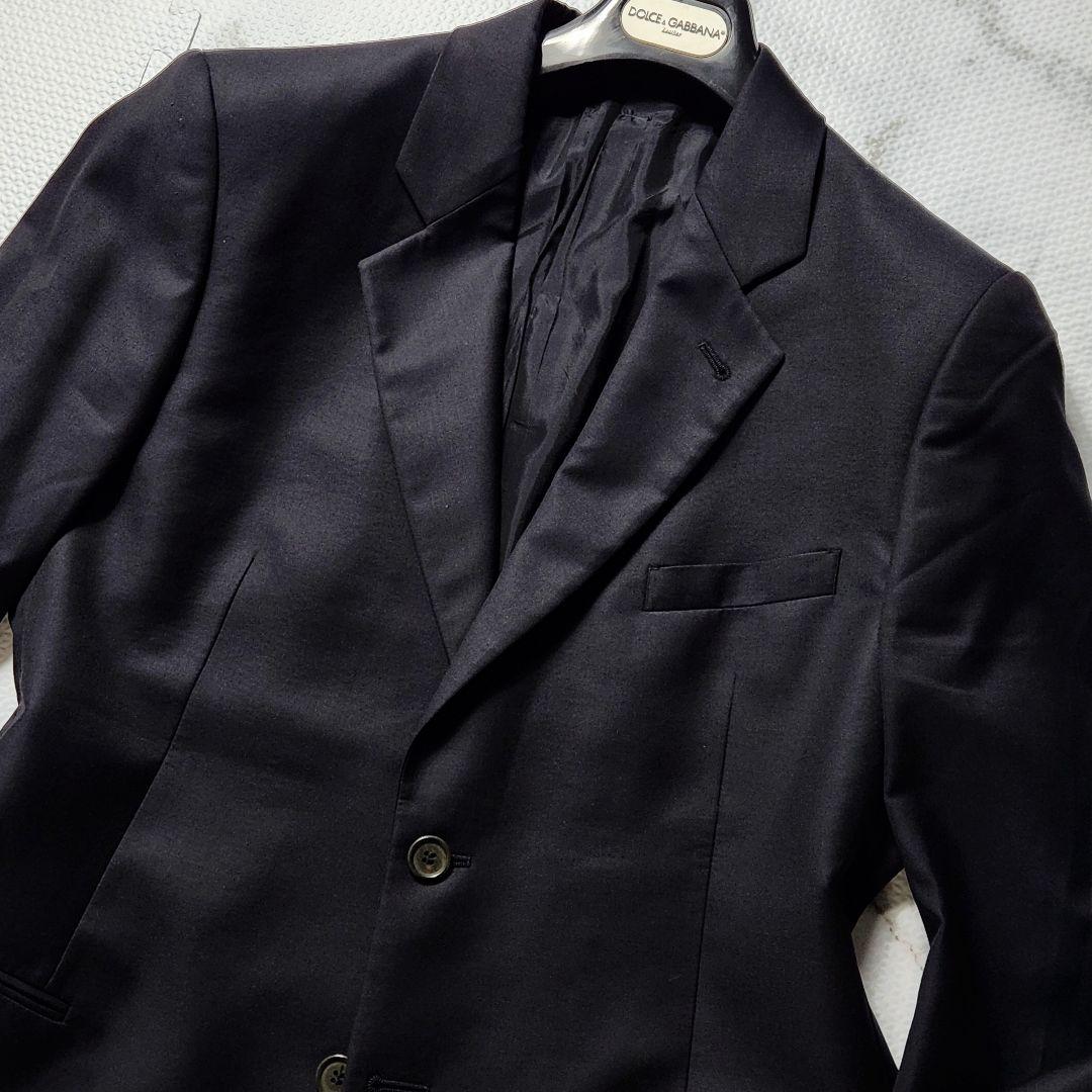 入手困難✨XXL相当 ジョルジオアルマーニ 最高級 カシミヤ素材 スーツ 黒
