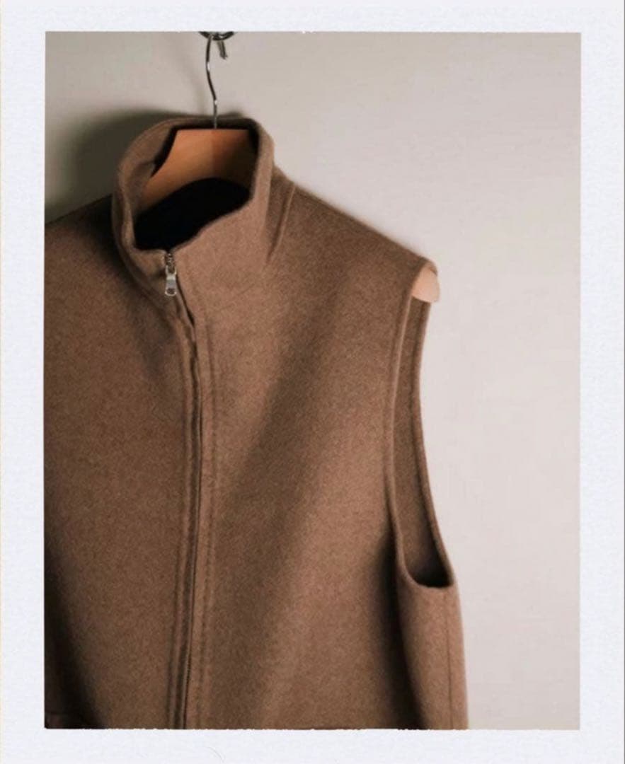 トップス MAATEE&SONS Ex. CASHMERE/MINK  VEST