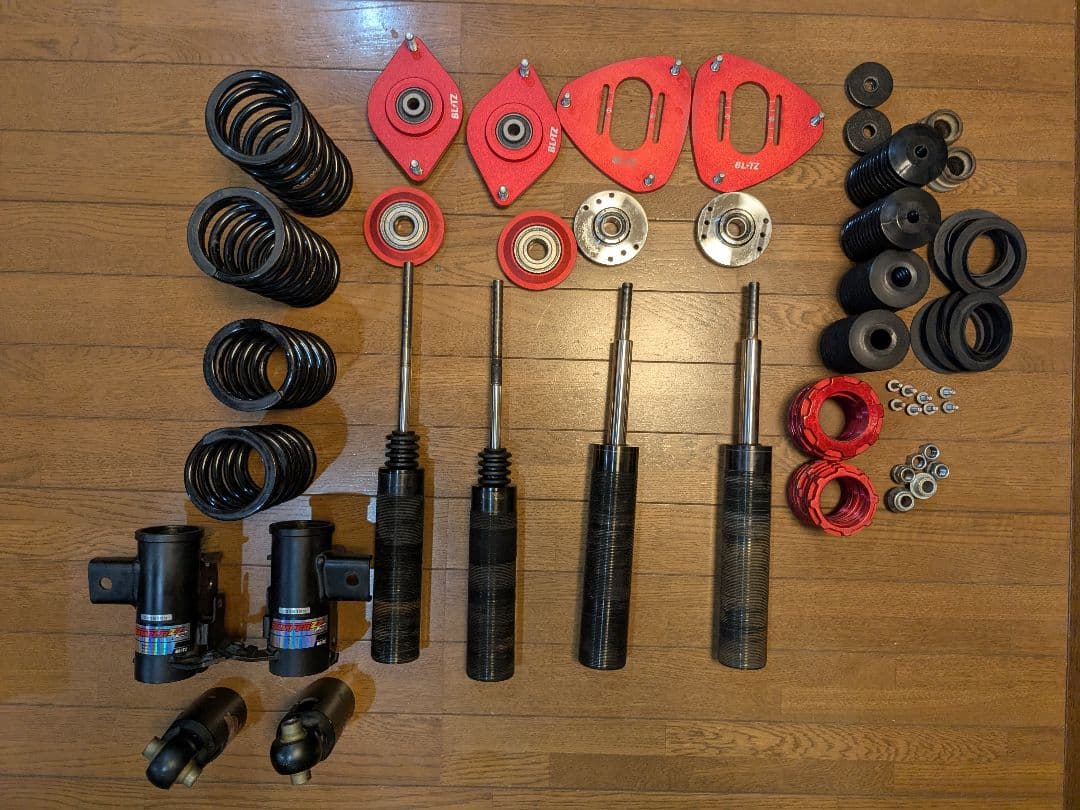 【固着.抜け無しチェック済み!!】86/BRZ 車高調 BLITZ ZZ-R