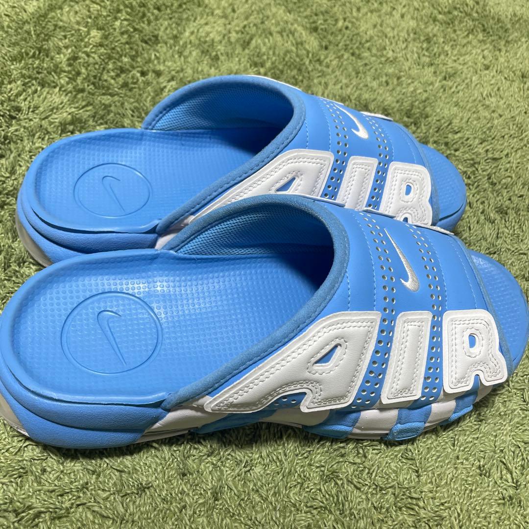 Nike モアテンスライド　サンダル　ブルー