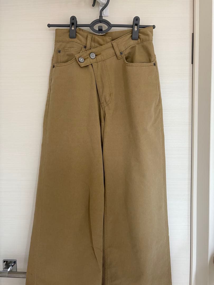 moussy CROSS CHINO WIDE STRAIGHT サイズ1