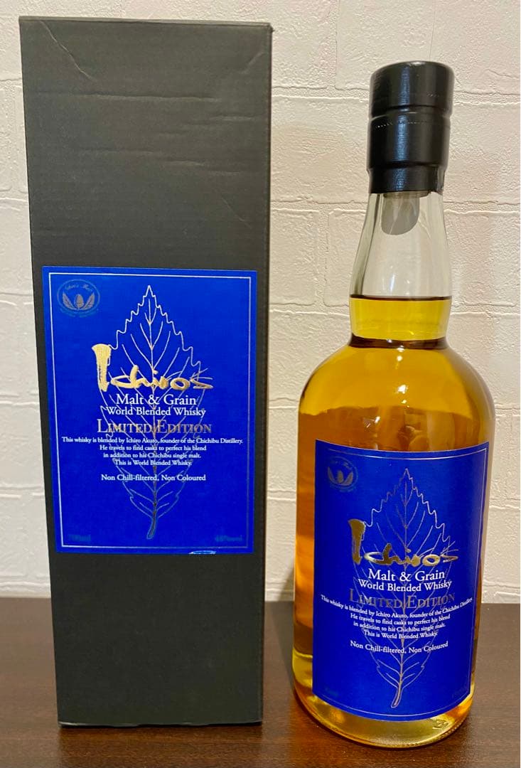 未開栓 イチローズモルト&グレーン ワールドブレンテッド ウィスキー お酒