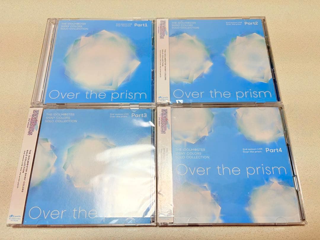 シャニマス Over the prism ソロコレ 会場限定CD Part1〜4