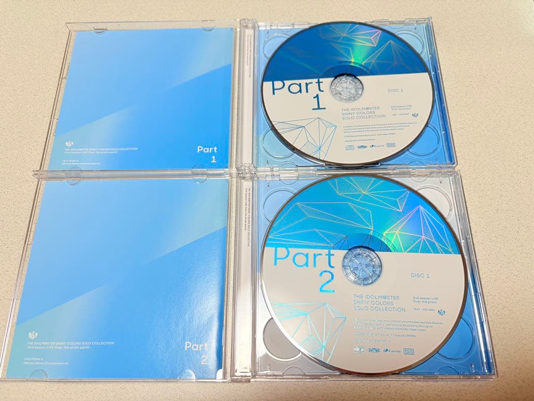 シャニマス Over the prism ソロコレ 会場限定CD Part1〜4