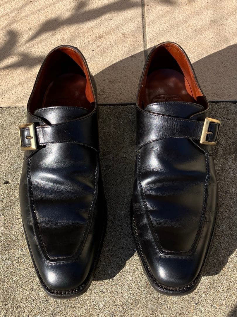 Crockett&Jones シングルモンク6 1/2 クロケット&ジョーンズ