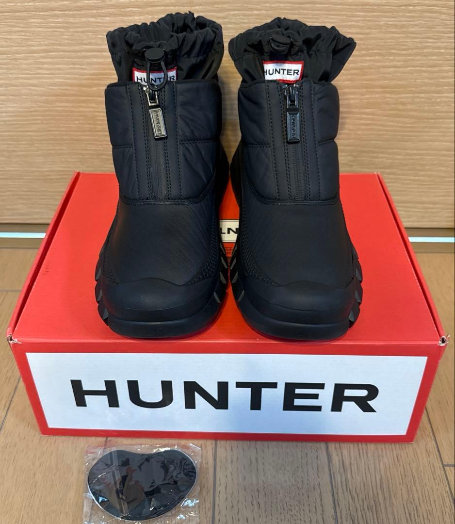 HUNTER ハンター イントレピッド ジップ アンクル スノーブーツ