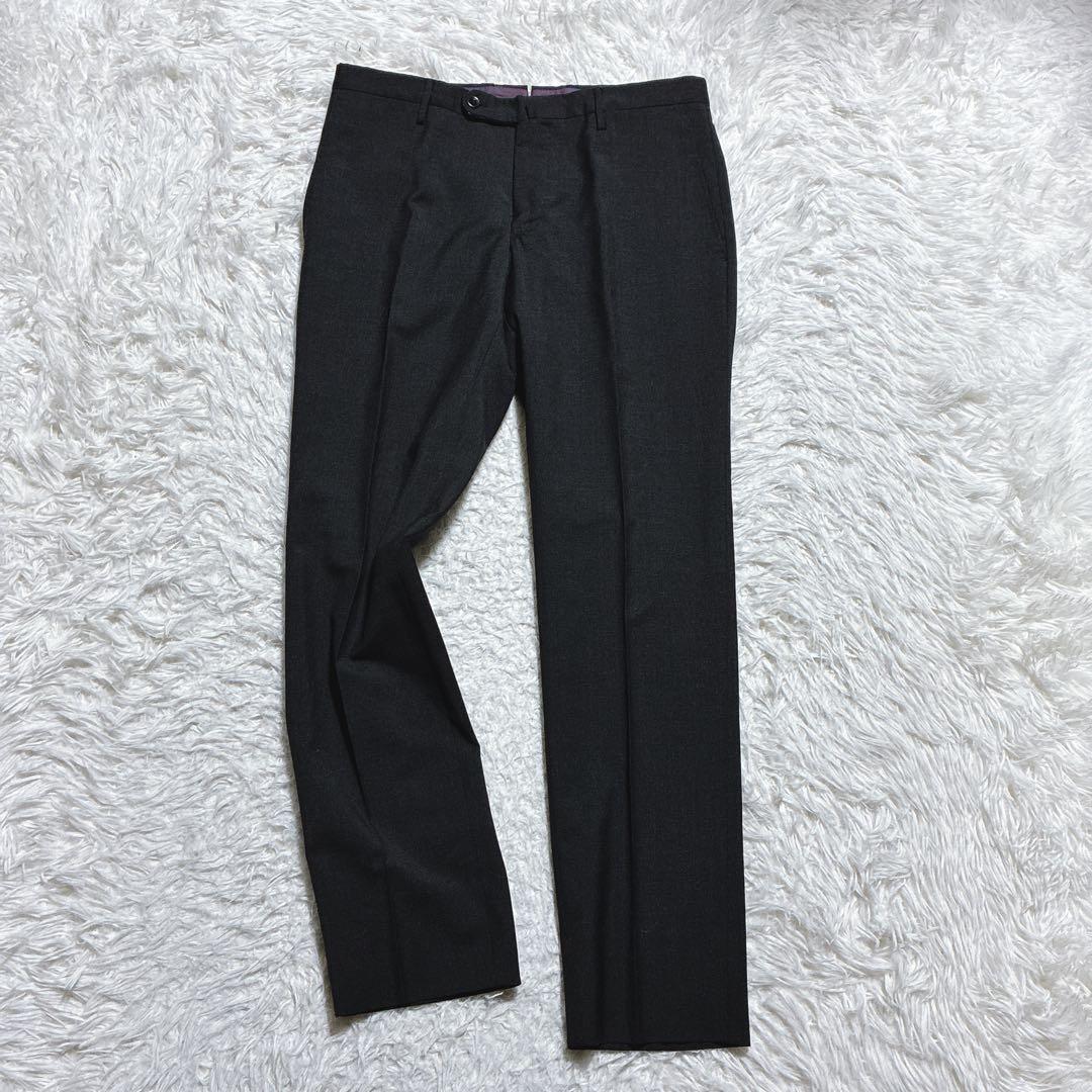 美品⭐️インコテックス　スリムフィット　SUPER 100'S センタープレス