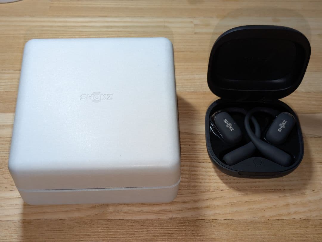 SHOKZ OPENFIT2 ブラック 充電ケース付き