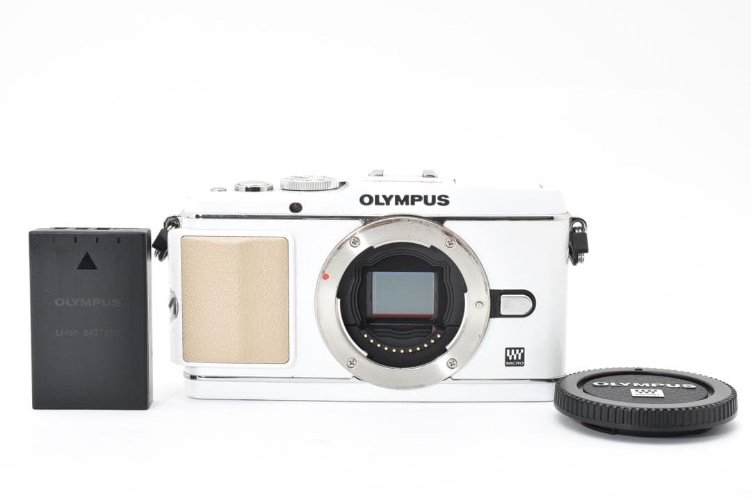 OLYMPUS E-P3 ミラーレスカメラ ホワイト 本体