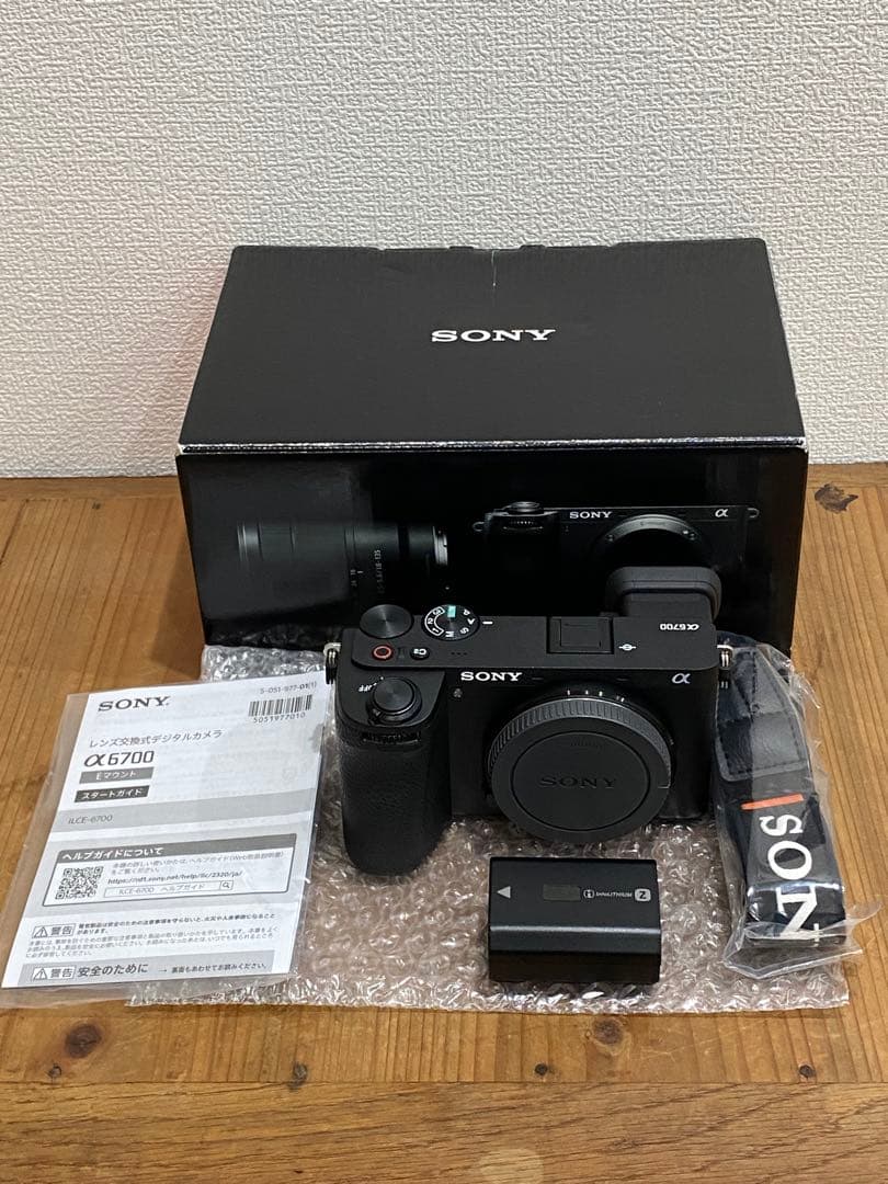 【美品】SONY α6700（ショット数約1100回）