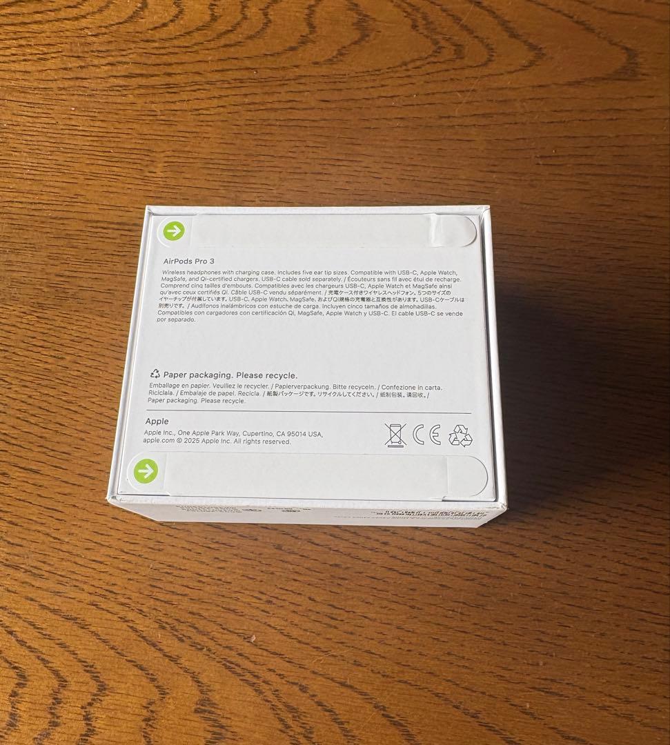 <新品/未開封> Apple AirPods Pro 3 ワイヤレスイヤホン