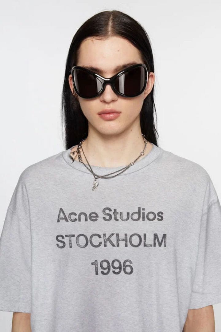 ACNE STUDIOS ブラック フレームサングラス