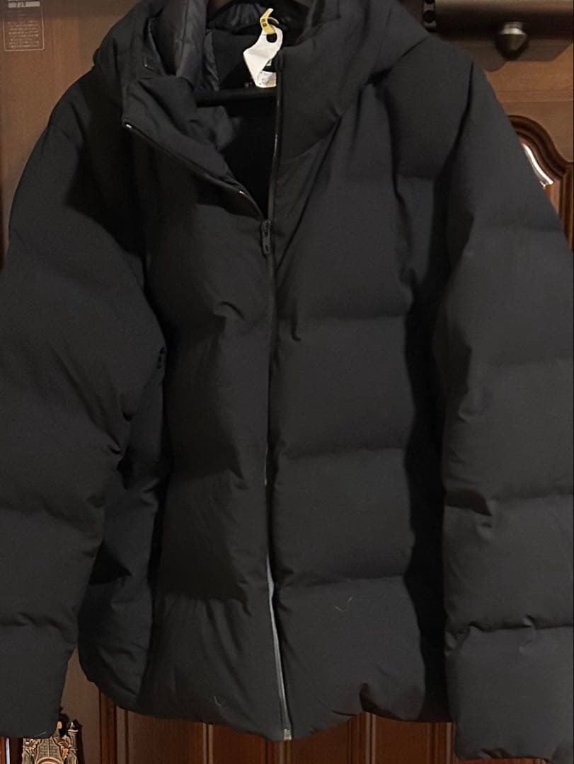 【2XLサイズ‼️】UNIQLO シームレスダウンパーカ ブラック 黒色 ユニクロ