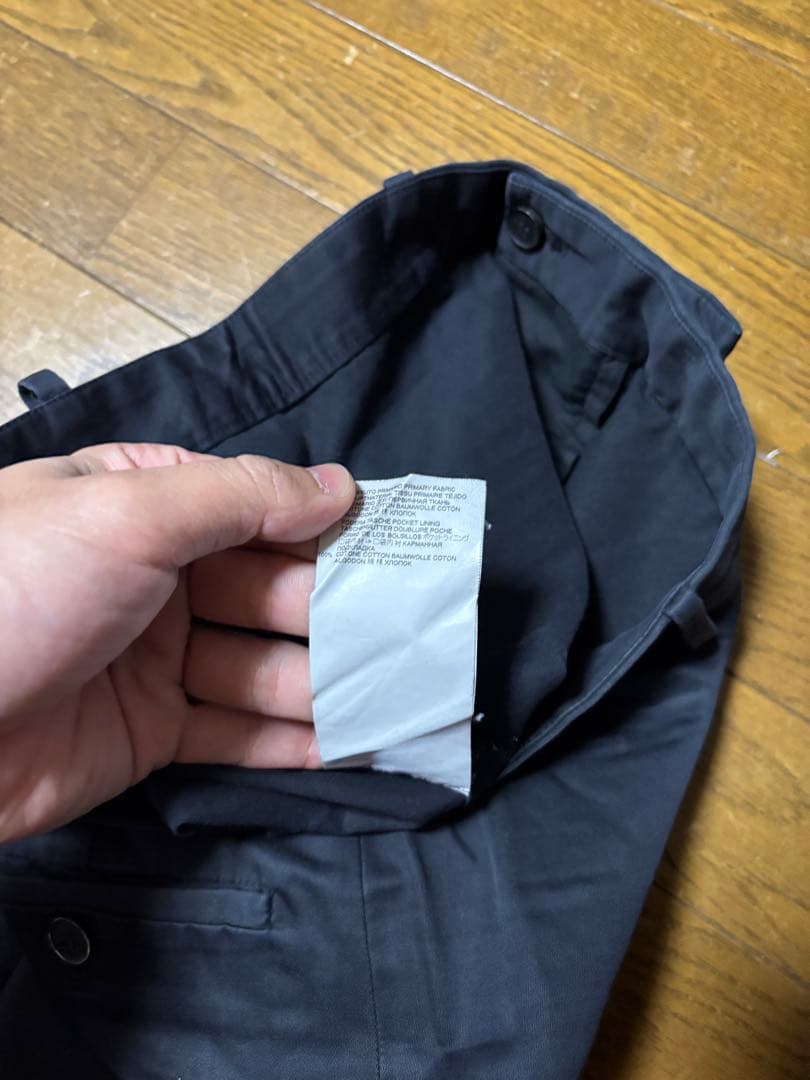 maison margiela ワイドレッグ バギーフレア スラックス